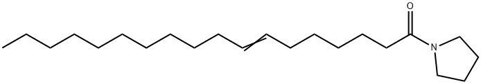 1-(7-Octadecenoyl)pyrrolidine Struktur