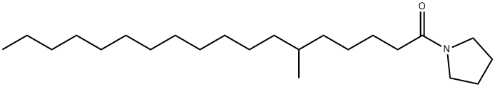 1-(6-Methyloctadecanoyl)pyrrolidine Struktur