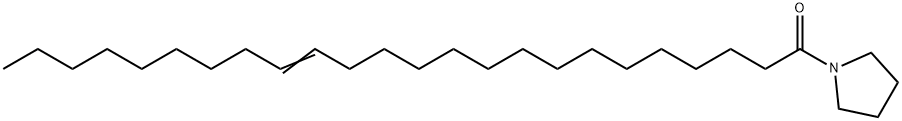 1-(1-Oxo-15-tetracosenyl)pyrrolidine Struktur