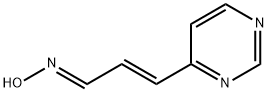 2-Propenal, 3-(4-pyrimidinyl)-, oxime, (E,E)- (9CI) Struktur