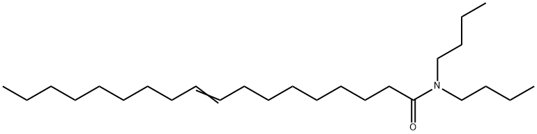 N,N-Dibutyl-9-octadecenamide Struktur