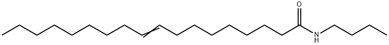 N-Butyl-9-octadecenamide Struktur