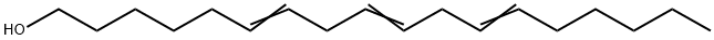 6,9,12-Octadecatrien-1-ol Struktur