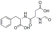 N-(N-formyl-L-alpha-aspartyl)-3-phenyl-L-alanine Struktur