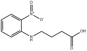 4-[(2-NITROPHENYL)AMINO]BUTANOIC ACID Struktur