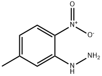 Hydrazine,  (5-methyl-2-nitrophenyl)- Struktur