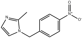 2-METHYL-1-(4-NITROBENZYL)-1H-IMIDAZOLE Struktur