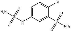 Benzenesulfonamide, 5-[(aminosulfonyl)amino]-2-chloro- (9CI) Struktur