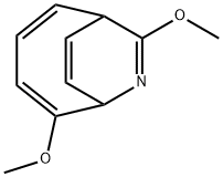 5,8-Dimethoxy-7-azabicyclo[4.2.2]deca-2,4,7,9-tetrene Struktur