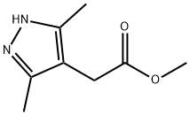 METHYL (3,5-DIMETHYL-1H-PYRAZOL-4-YL)ACETATE Struktur