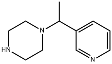 Piperazine, 1-[1-(3-pyridinyl)ethyl]- (9CI) Struktur