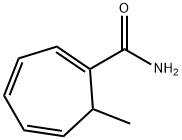 1,3,5-Cycloheptatriene-1-carboxamide,7-methyl-(9CI) Struktur