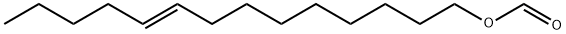 trans-9-Tetradecenylformate Struktur