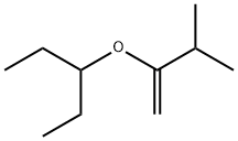 2-(3-Pentoxy)-3-methyl-1-butene Struktur