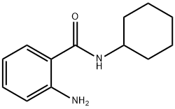 2-AMINO-N-CYCLOHEXYLBENZAMIDE Struktur