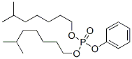 diisooctyl phenyl phosphate Struktur