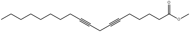 6,9-Octadecadiynoic acid methyl ester Struktur