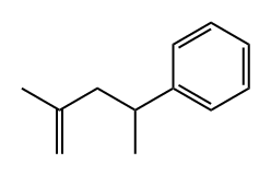 2-Methyl-4-phenyl-1-pentene Struktur