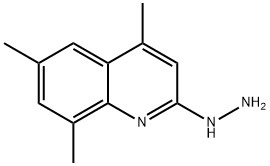 2(1H)-Quinolinone,4,6,8-trimethyl-,hydrazone(9CI) Struktur