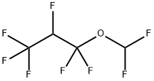 1,1,2,3,3,3-HEXAFLUOROPROPYL DIFLUOROMETHYL ETHER Struktur