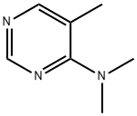 4-Pyrimidinamine, N,N,5-trimethyl- (9CI) Struktur