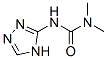 1,1-Dimethyl-3-(4H-1,2,4-triazol-3-yl)urea Struktur