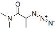 2-azido-N,N-dimethylpropionamide Struktur