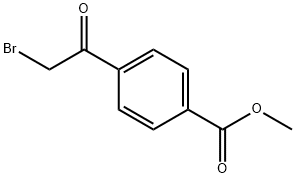 4-(2-BROMO-ACETYL)-BENZOIC ACID METHYL ESTER Structure