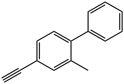 4-Ethynyl-2-methyl-1,1'-biphenyl Struktur