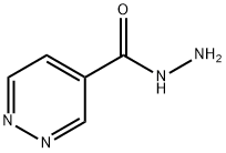 4-Pyridazinecarboxylicacid,hydrazide(9CI) Struktur