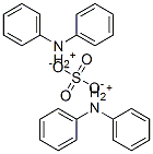 bis(N-phenylanilinium) sulphate Struktur