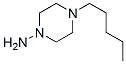 1-Piperazinamine,4-pentyl-(9CI) Struktur