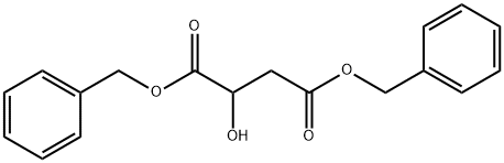 Butanedioic acid, hydroxy-, bis(phenylMethyl) ester Struktur