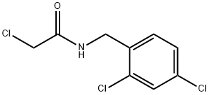 2-Chloro-N-(2,4-dichloro-benzyl)-acetamide Struktur