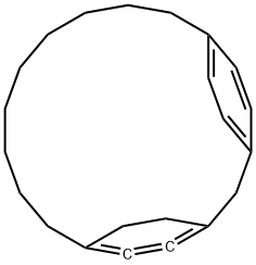 Tricyclo[14.2.2.2(3,6)]docosa-1(19),3(22),4,6(21),16(20),17-hexaene Struktur