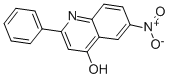 6-Nitro-2-phenyl-4-quinolinol Struktur