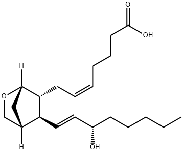 9,11-DIDEOXY-9ALPHA,11ALPHA-EPOXY-METHANOPROSTAGLANDIN F2ALPHA Struktur