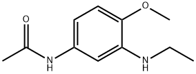 N-[3-(ethylamino)-4-methoxyphenyl]acetamide Struktur