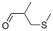 2-methyl-3-(methylthio)propionaldehyde Struktur
