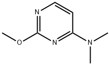 2-Methoxy-N,N-diMethylpyriMidin-4-aMine Struktur