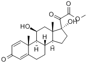 Methyl prednisolonate Struktur