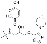 3-[3-(tert-Butylamino)-2-hydroxypropoxy]-4-morpholino-1,2,5-thiadiazolmonomaleat