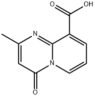 2-METHYL-4-OXO-4H-PYRIDO[1,2-A]PYRIMIDINE-9-CARBOXYLIC ACID Struktur