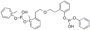 1,1'-dimethyl-2,2'-oxydiethylene bis(diphenyl phosphite) Struktur