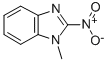 1-N-Methyl-2-nitrobenzimidazole Struktur