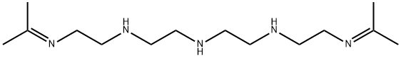 N-[2-[(1-メチルエチリデン)アミノ]エチル]-N'-[2-[[2-[(1-メチルエチリデン)アミノ]エチル]アミノ]エチル]エチレンジアミン 化學(xué)構(gòu)造式