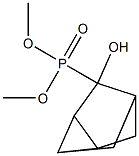 3-Hydroxytricyclo[2.2.1.02,6]heptan-3-ylphosphonic acid dimethyl ester Struktur