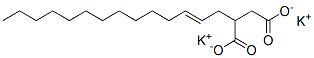dipotassium tetradec-2-enylsuccinate Struktur