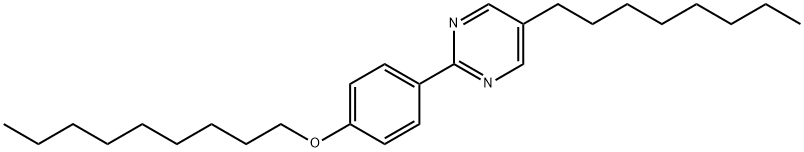 2-[4-(Nonyloxy)-phenyl]-5-octylpyrimidine Struktur