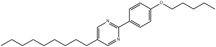 5-Nonyl-2-[4-(pentyloxy)-phenyl]-pyrimidine Struktur